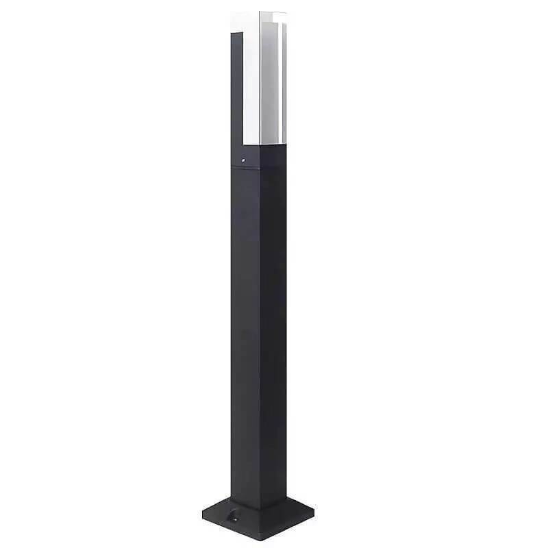 Lampada da giardino esterna moderna quadrata con LED 1 luce