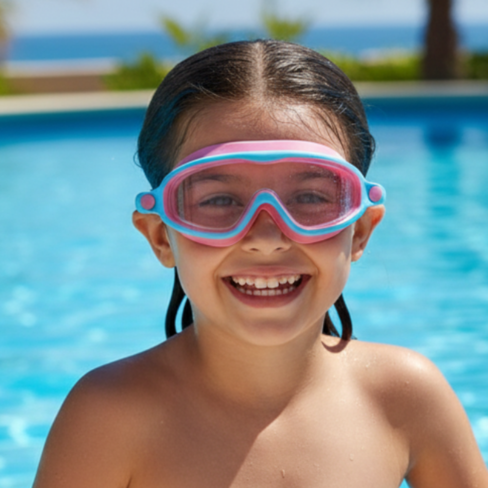 Children Anti-Fog Goggles Swimming Set