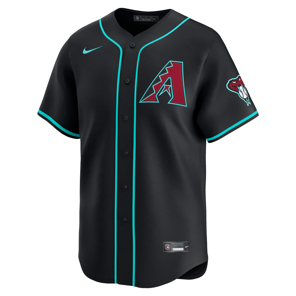 MLB Arizona Diamondbacks Nike Alternate Limited Jersey - Black