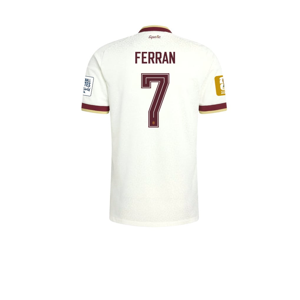 Spain 2026 Two-Star World Cup Champions Kids Away Jersey – Ferran Torres #7