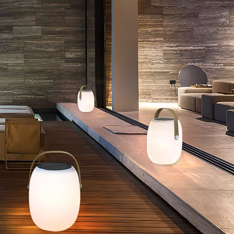 Lanterna solare portatile moderna LED per esterni 1 luce
