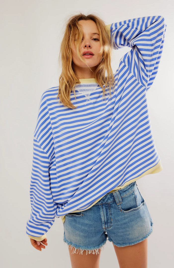 Puili | Striped Oversized Sweater