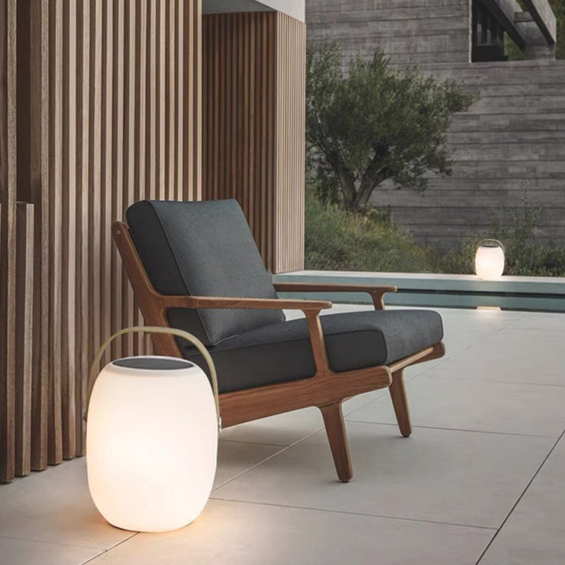 Lanterna solare portatile moderna LED per esterni 1 luce