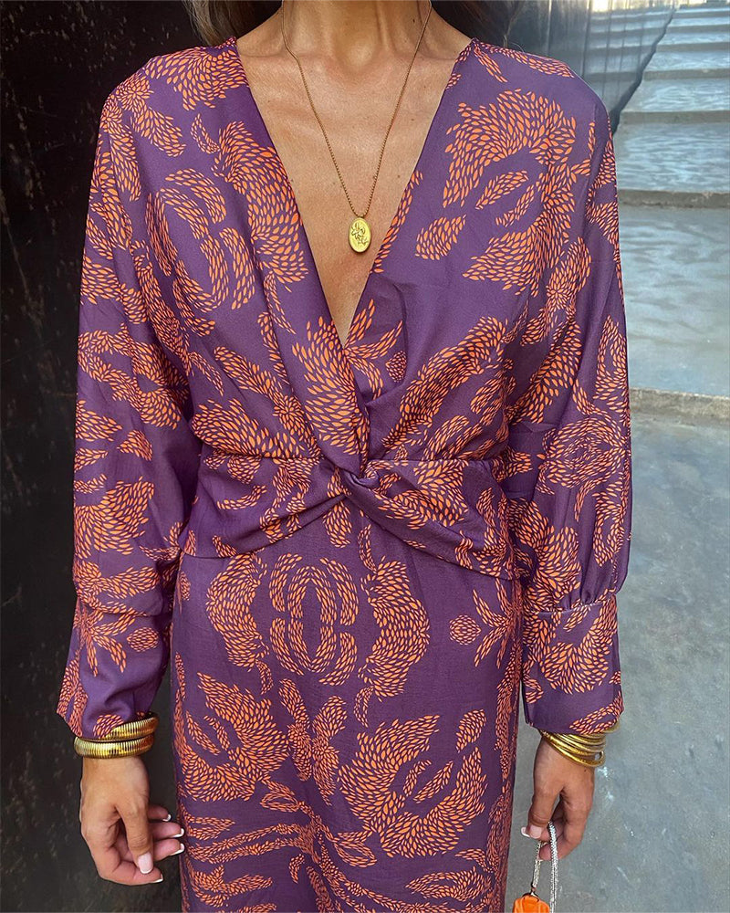 Puili | Refined Satin Knot Dress