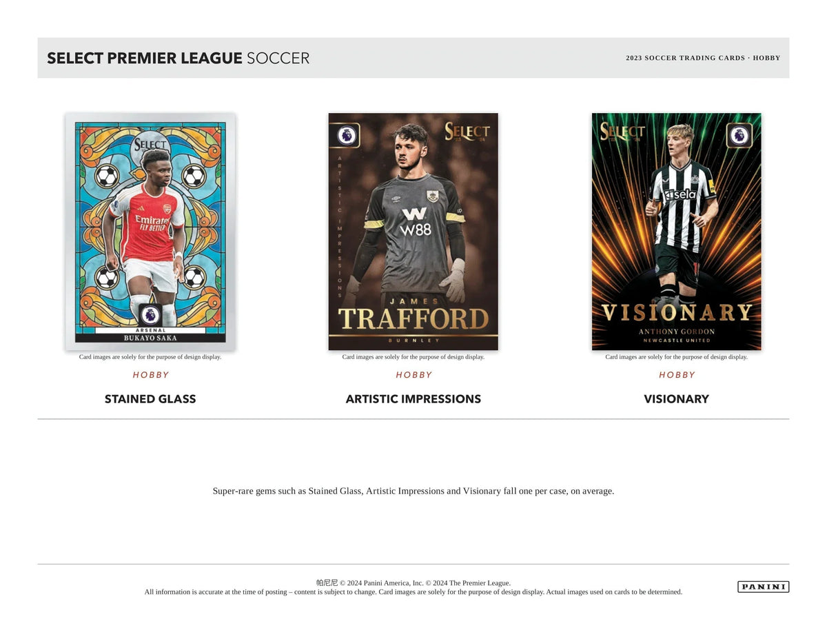 Panini - 2023/24 Select Premier League Football (Soccer) - Hobby Box
