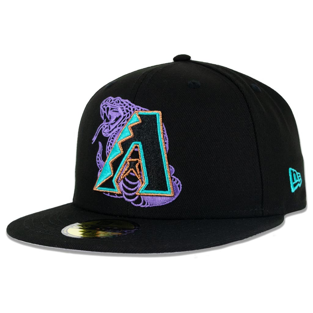 Cappello New Era 59FIFTY Fitted MLB Arizona Diamondbacks Double Vision - Nero