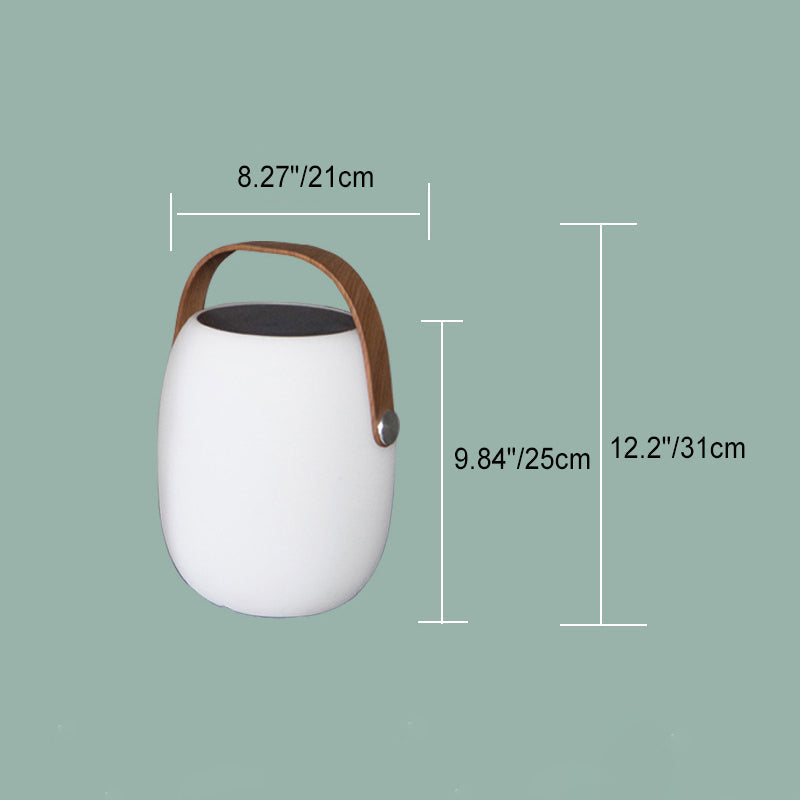Lanterna solare portatile moderna LED per esterni 1 luce