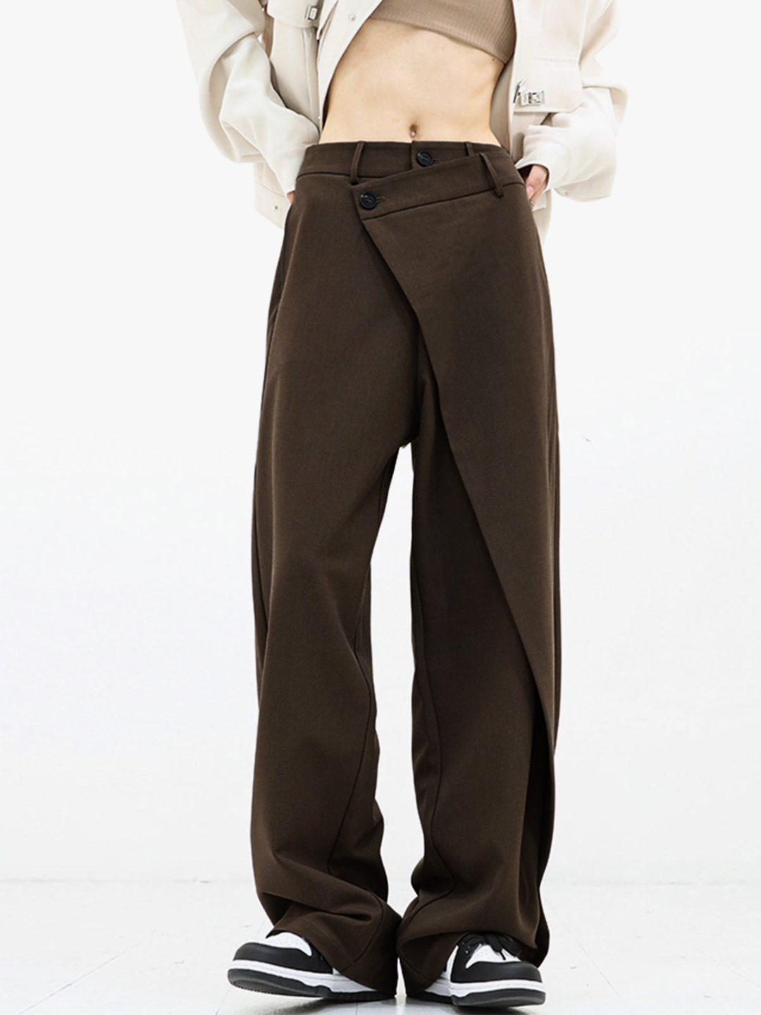 Luciana | Eleganti pantaloni larghi