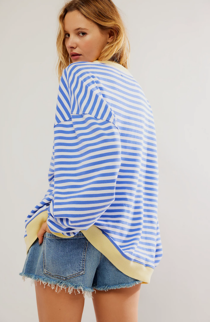 Puili | Striped Oversized Sweater