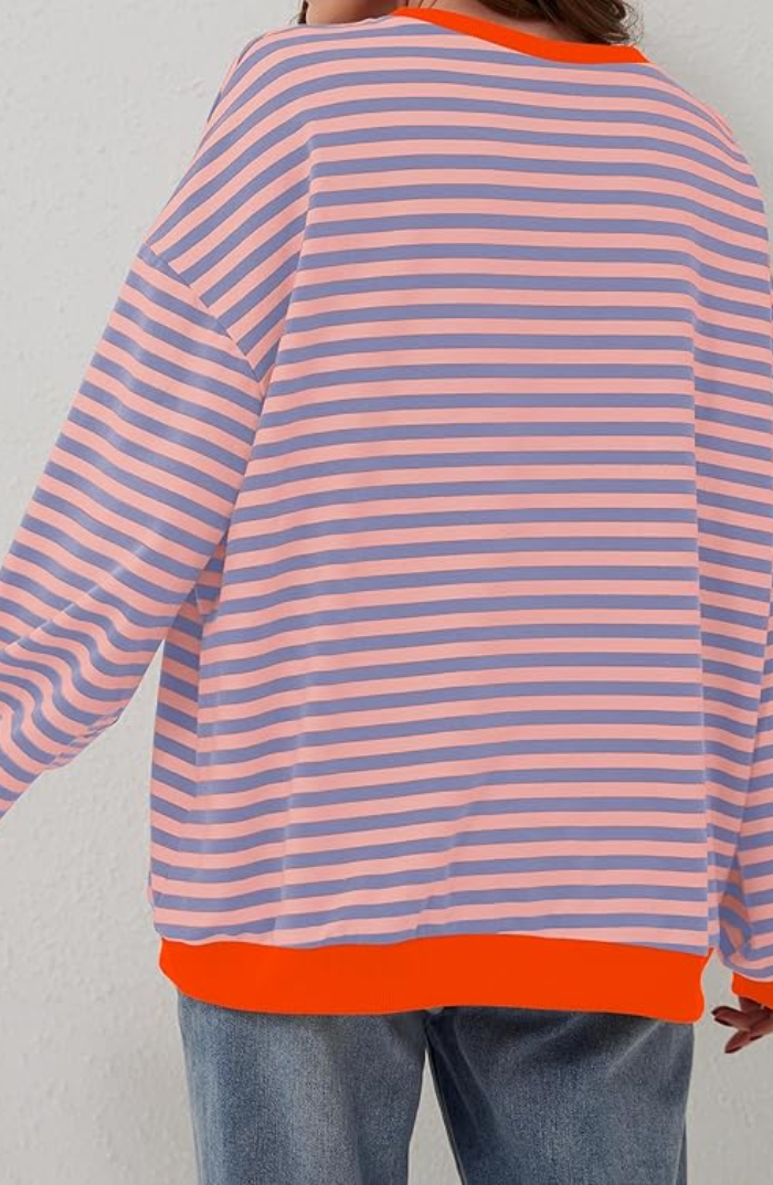 Puili | Striped Oversized Sweater