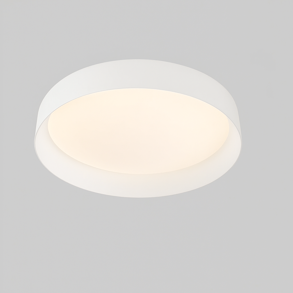 Wabi-Sabi Wood Grain Round Ceiling Light LED 1-Light