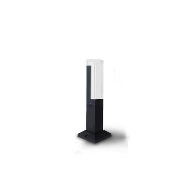 Lampada da giardino esterna moderna quadrata con LED 1 luce
