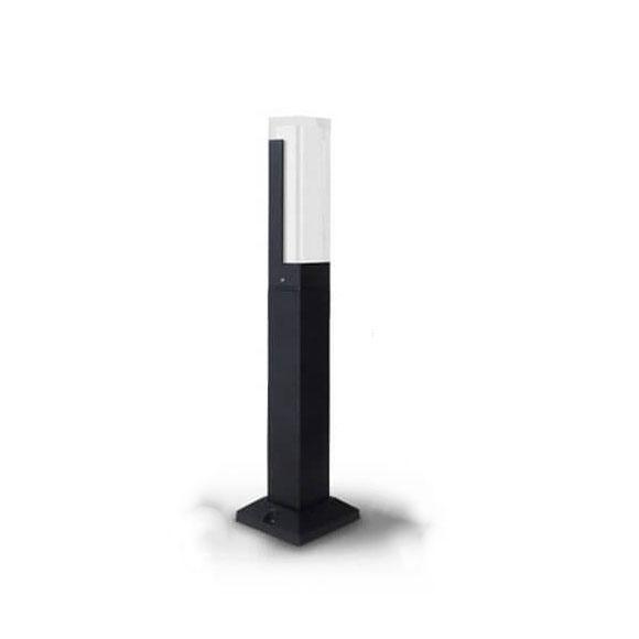 Lampada da giardino esterna moderna quadrata con LED 1 luce
