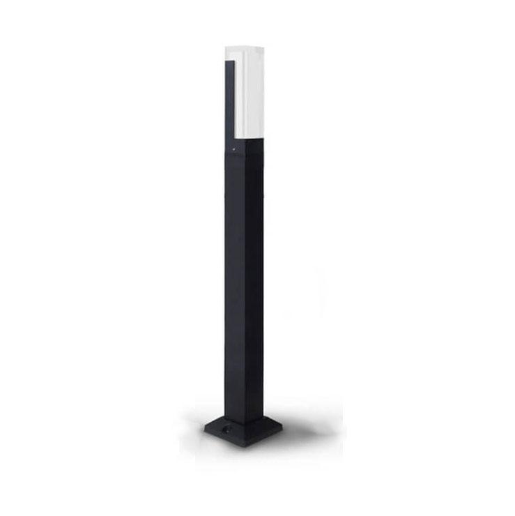 Lampada da giardino esterna moderna quadrata con LED 1 luce