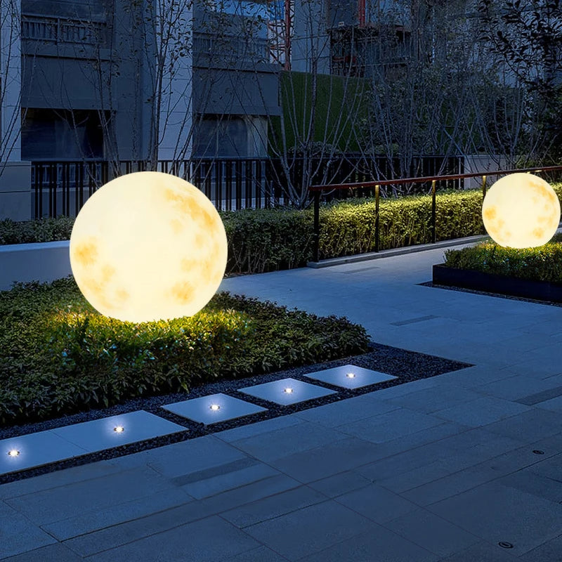 Lampada da giardino rotonda moderna a LED 1 luce