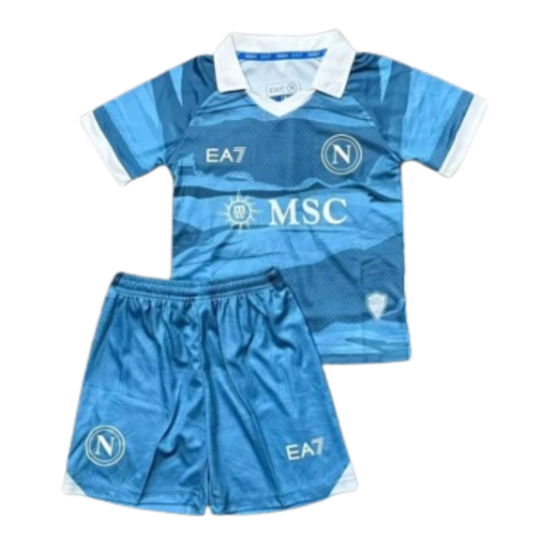 Equipación infantil del Napoli 2024/25