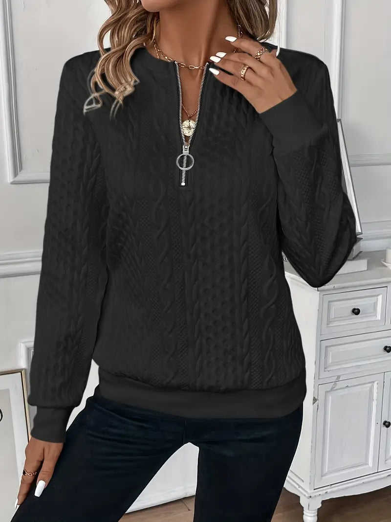Puili | Zipper Sweater