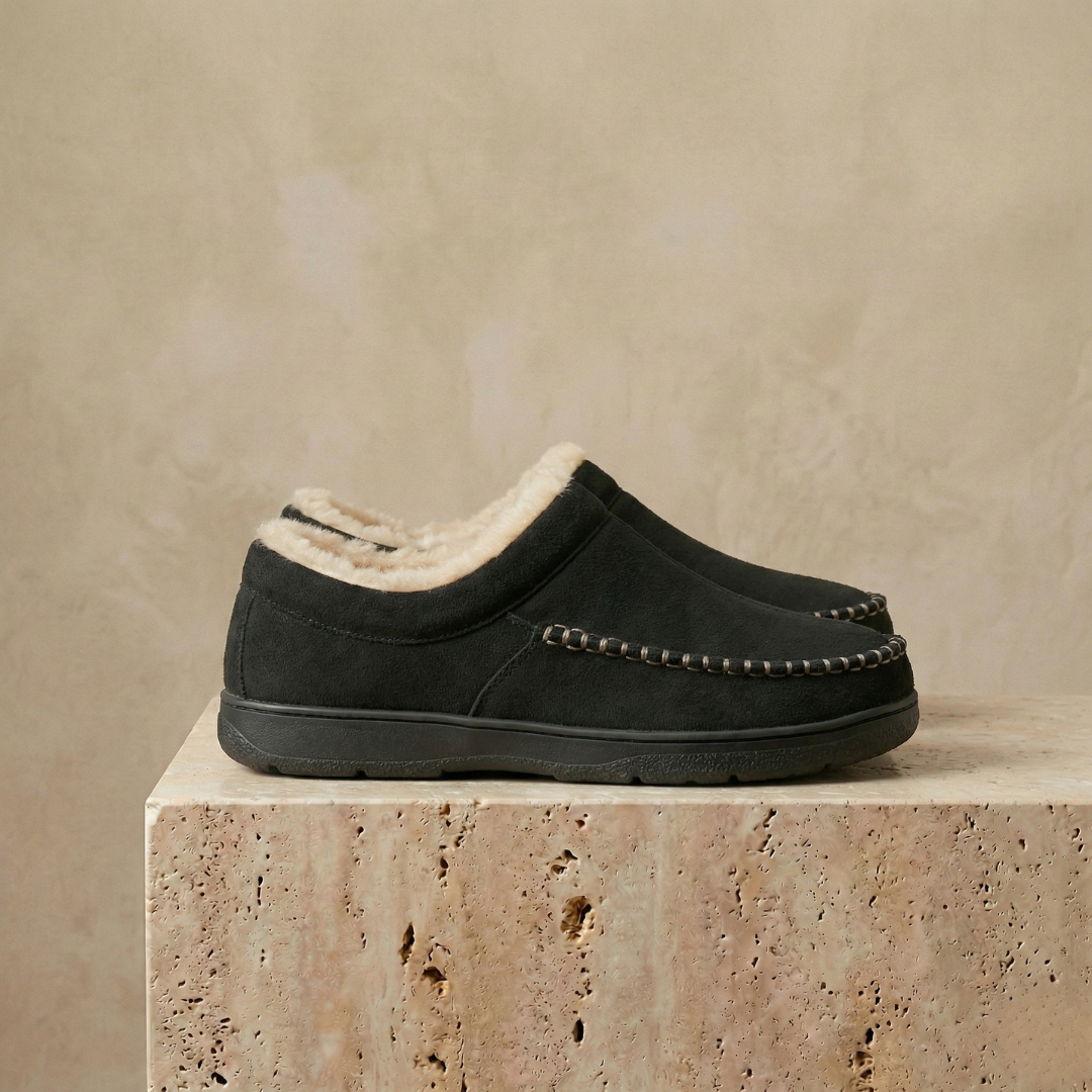 Pantofole morbide slip-on accoglienti