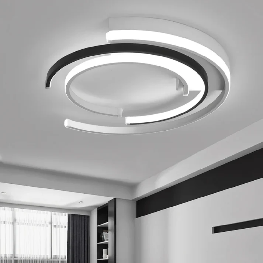 Modern Spiral LED Ceiling Light 1-Light