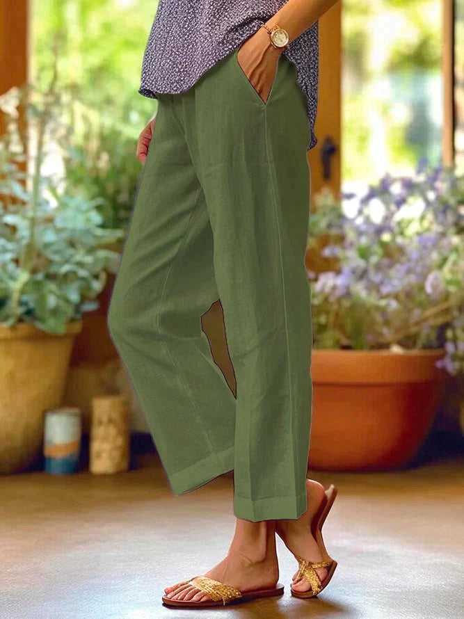 Puili | Linen Summer Pants