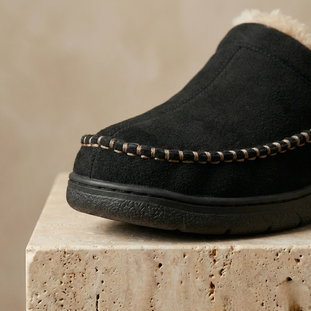 Pantofole morbide slip-on accoglienti