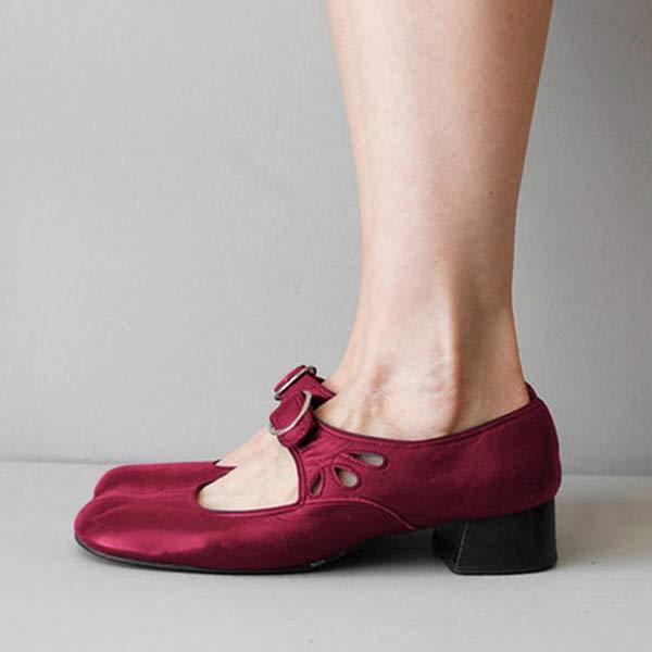 Federica | Leather sandals with buckle