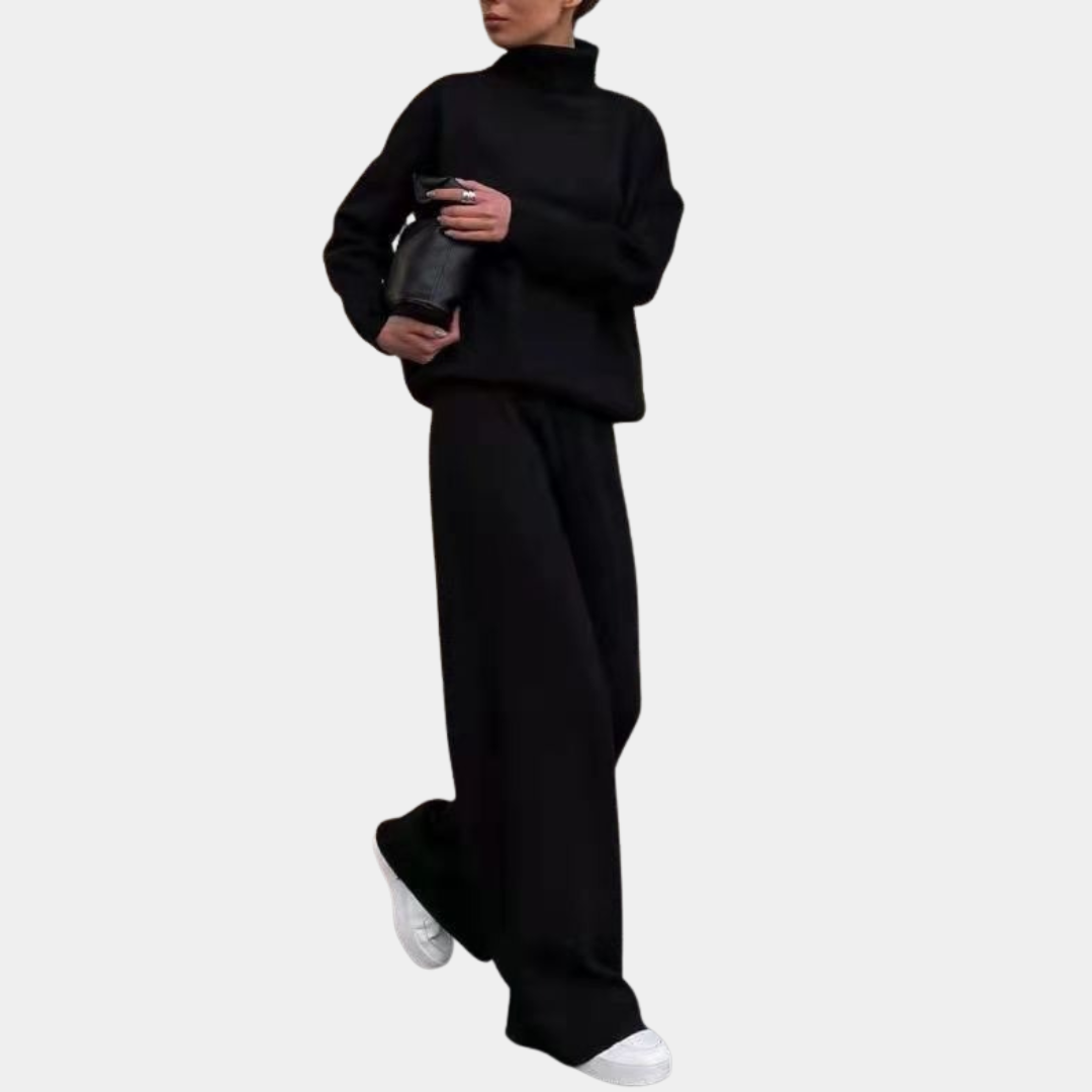 Casual Cotton Set Splicing