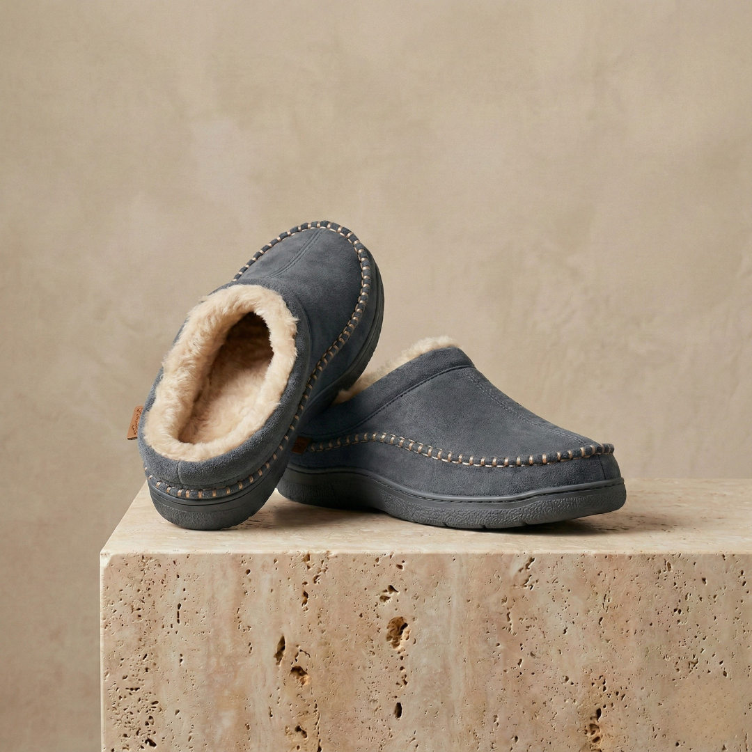 Pantofole morbide slip-on accoglienti