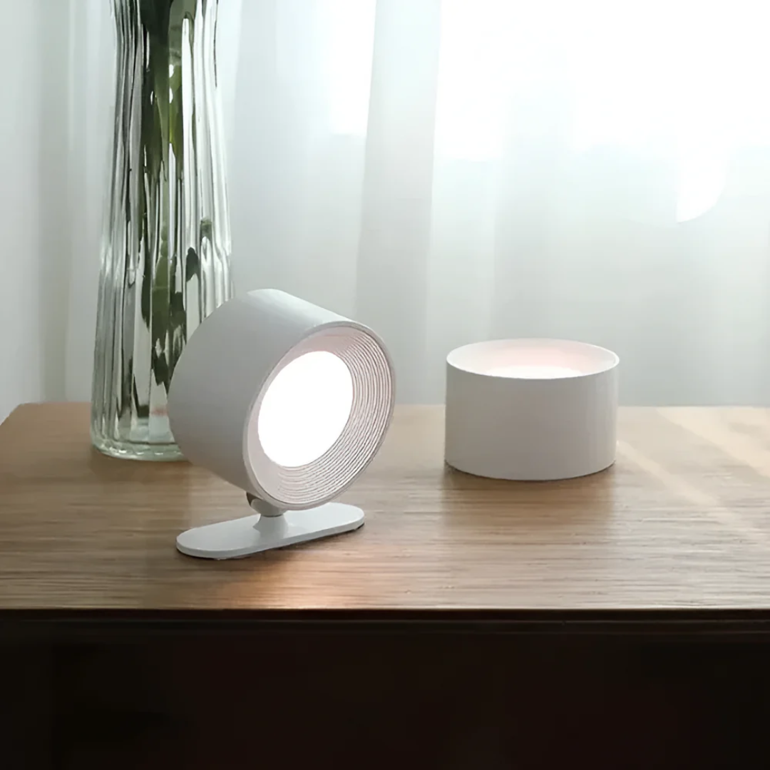 Lampada da parete in legno effetto venatura LED 1 luce