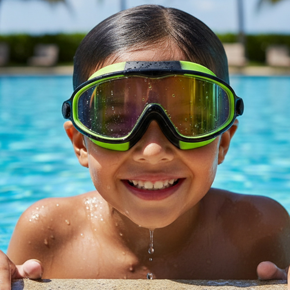 Children Anti-Fog Goggles Swimming Set