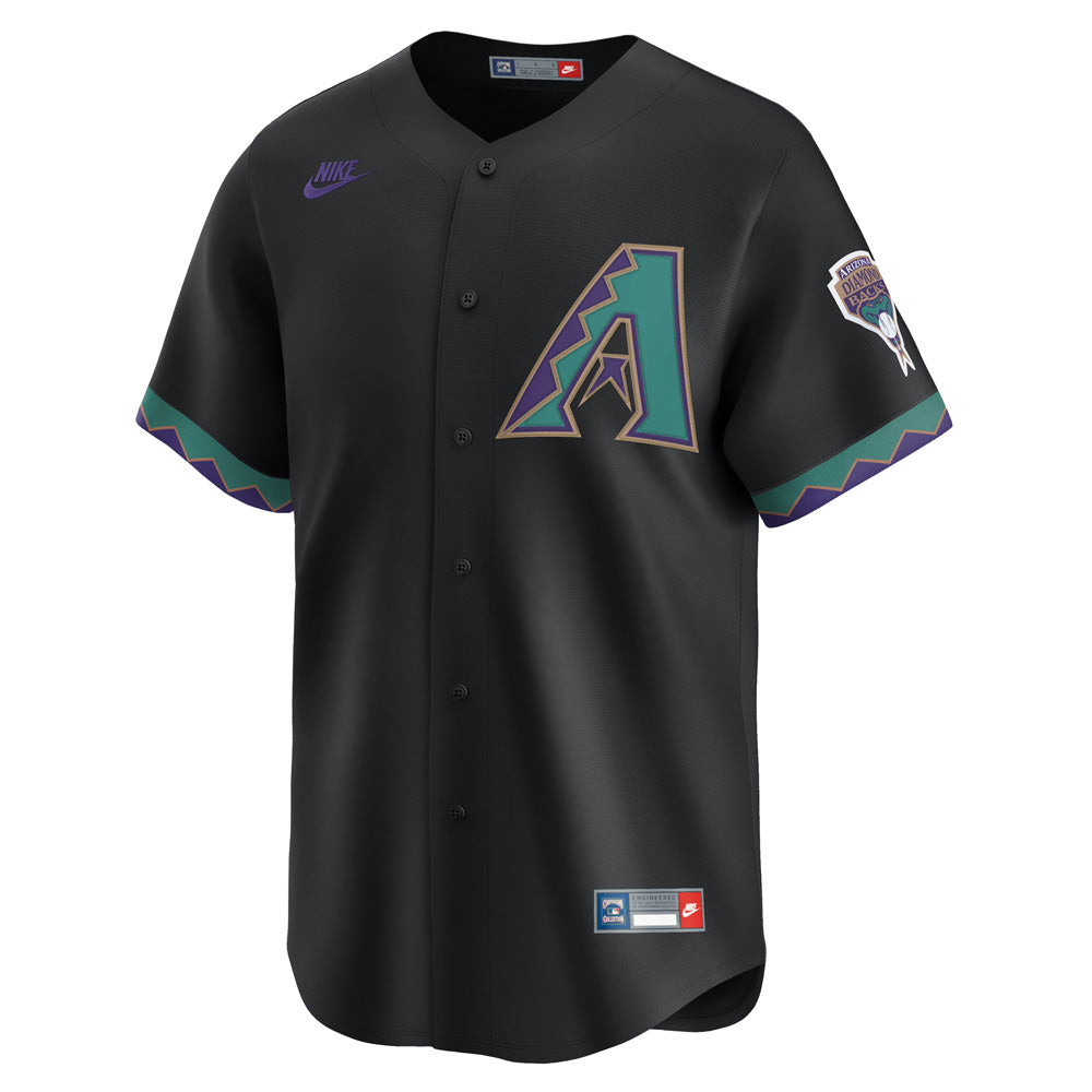MLB Arizona Diamondbacks Randy Johnson Nike Cooperstown Limited Jersey - Black