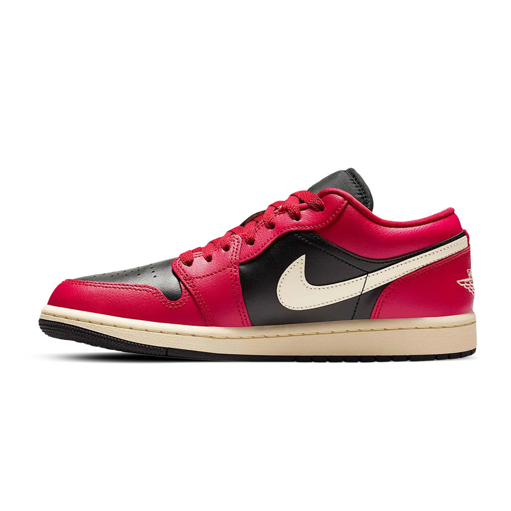 Air Jordan 1 Low Mystic Hibiscus Black W