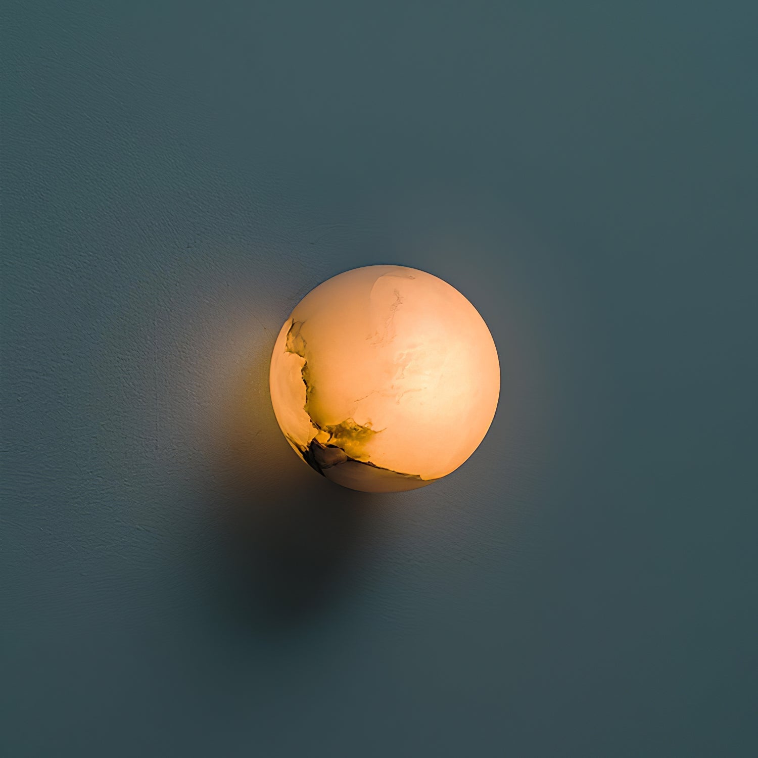 Alabaster Globe LED Wall Sconce 1-Light