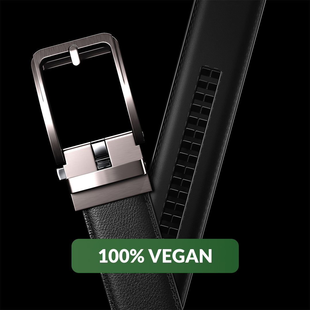 Buckley Belt | Vegan Adjustable Ratchet Belt