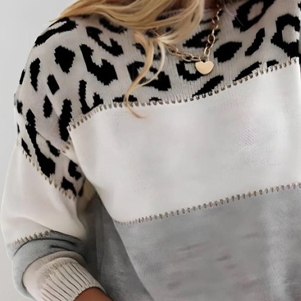 Puili | Leopard Print Sweater