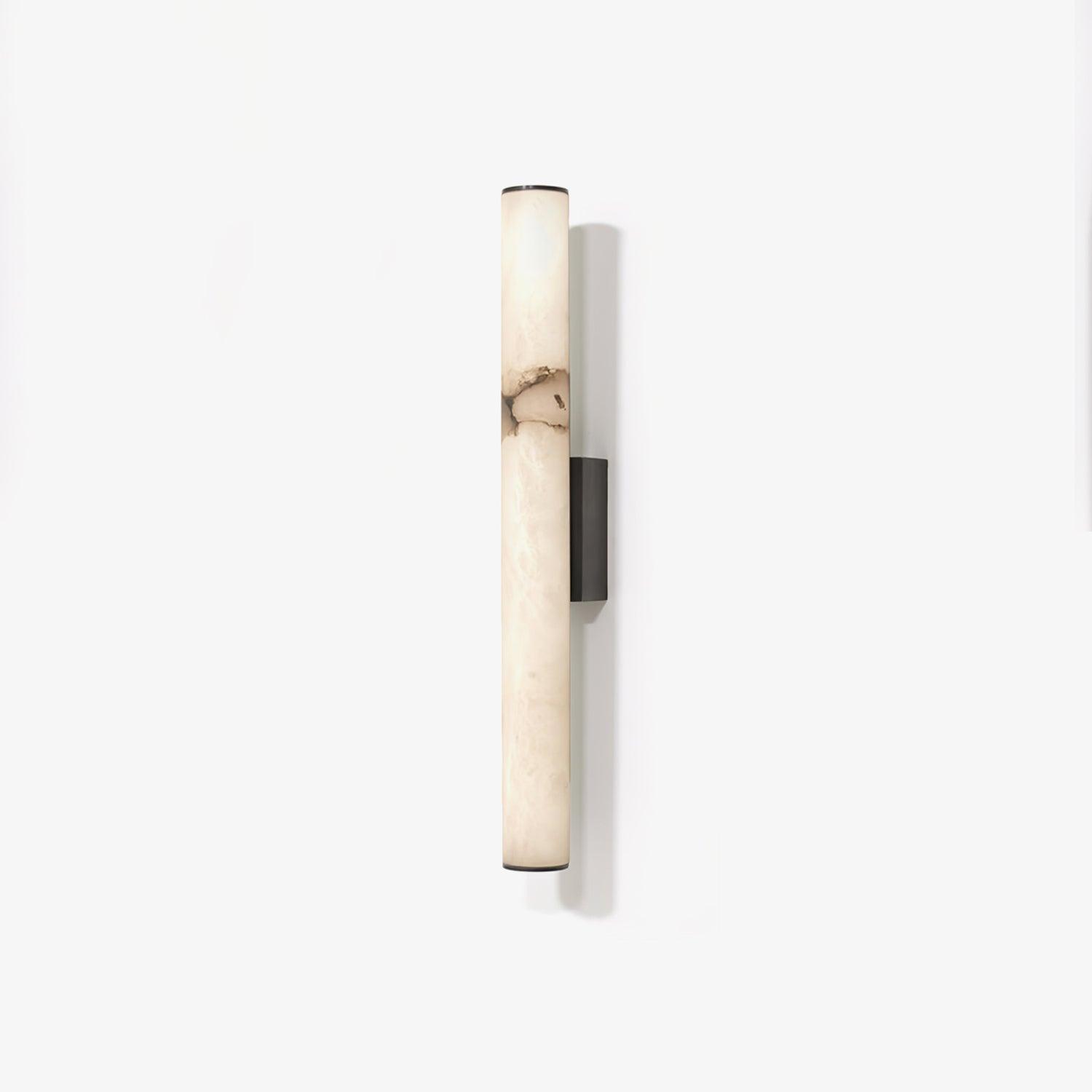 Modern Alabaster Tube LED Wall Sconce 1-Light