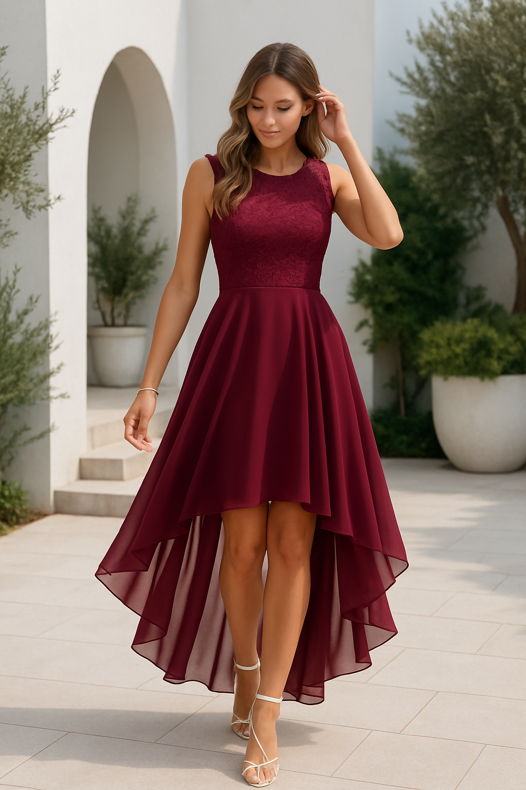 Puili | Asymmetric Evening Dress