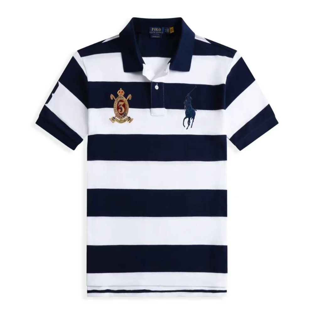 Ralph Lauren Clasic Fit Big Pony Mesh Polo Shirt