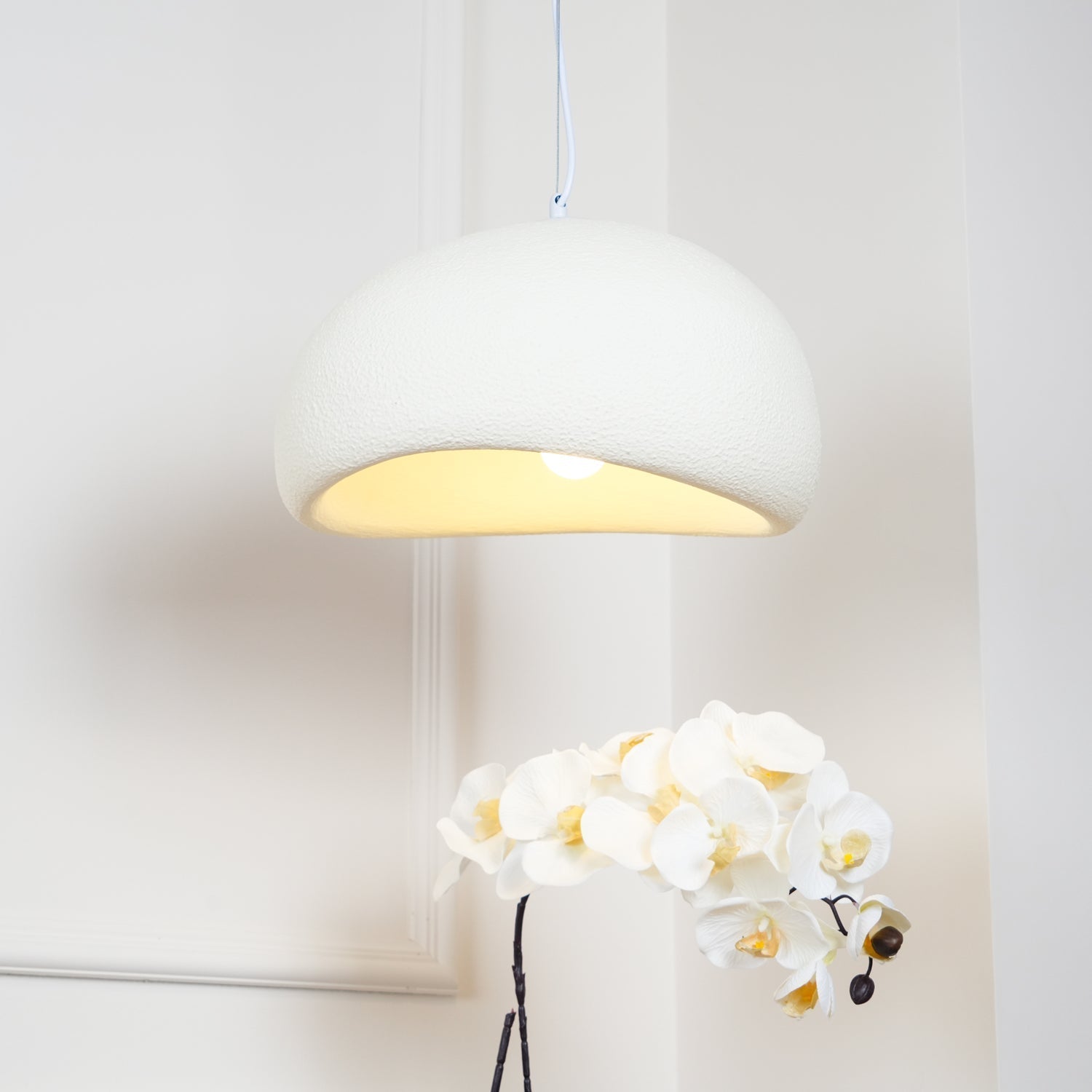 Modern Minimalist Dome LED Pendant Light 1-Light