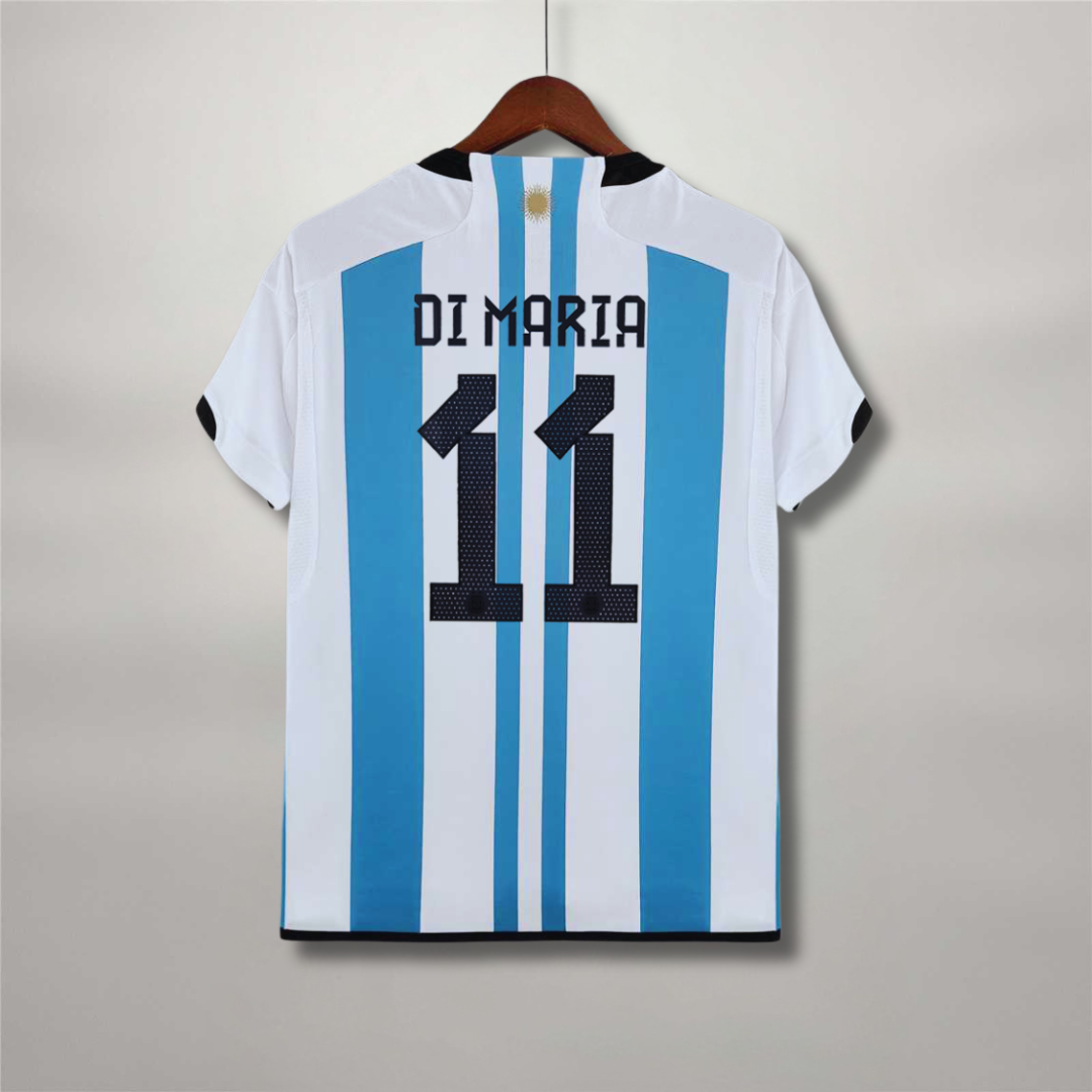 Argentina Home Jersey 2022 World Cup Winners