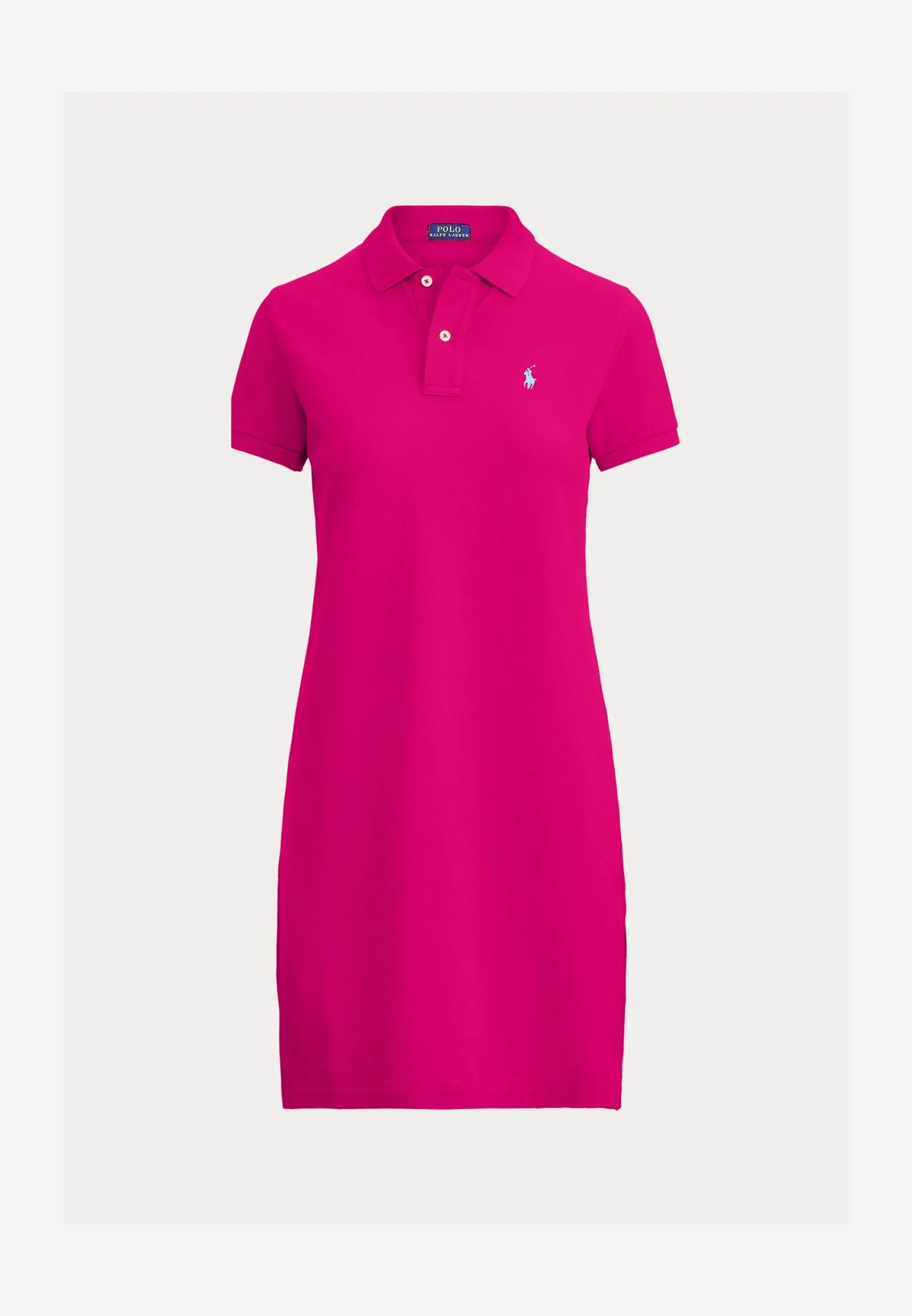 Ralph Lauren Cotton Mesh Polo Dress