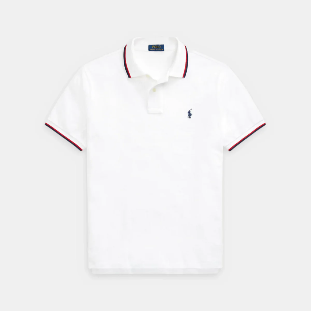 Ralph Lauren Custom Slim Fit Mesh Polo Shirt