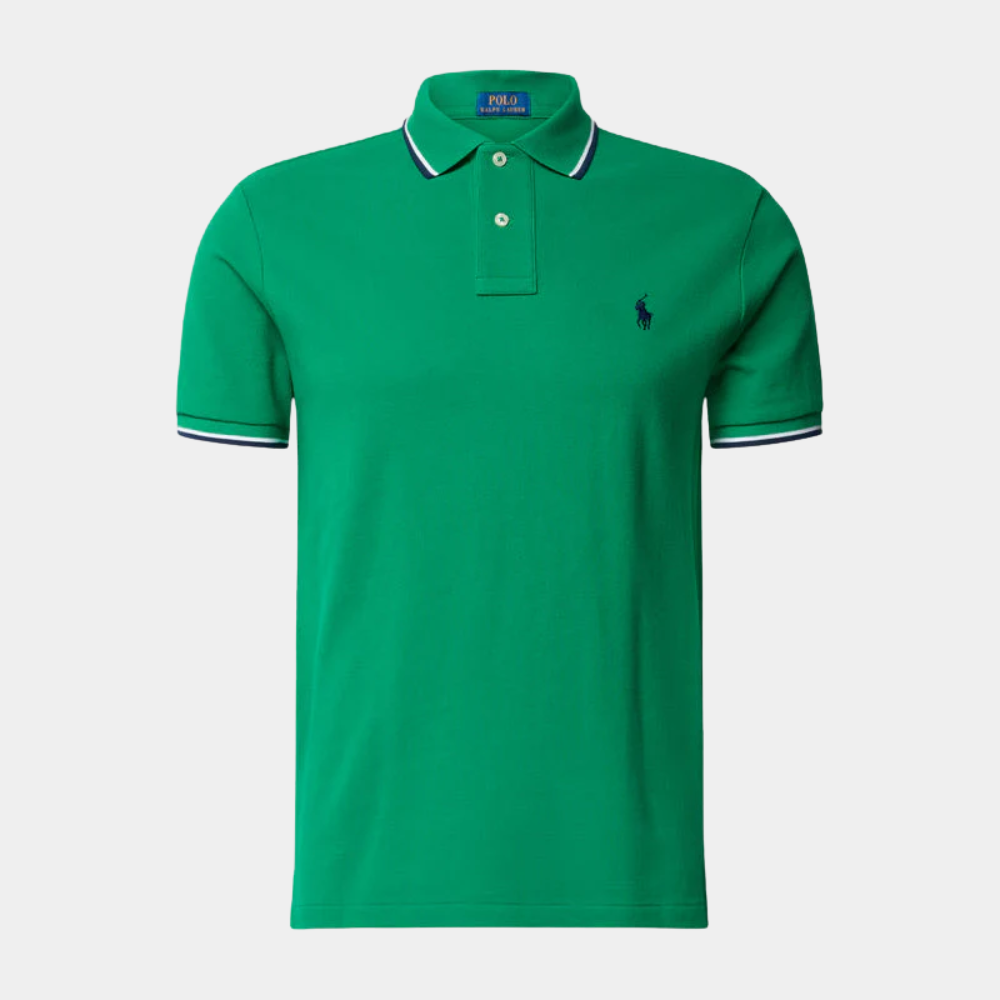 Ralph Lauren Custom Slim Fit Mesh Polo Shirt