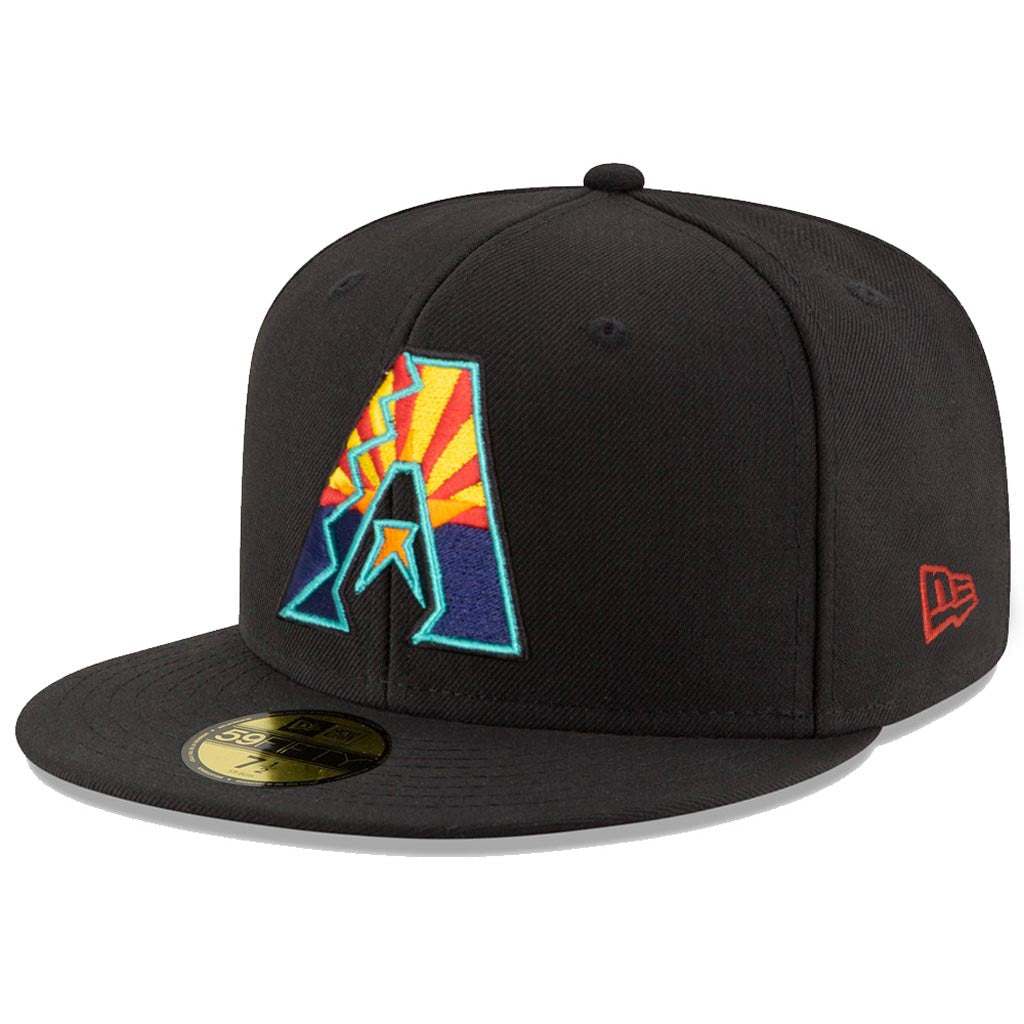 Cappello New Era 59FIFTY Fitted MLB Arizona Diamondbacks State Flag - Nero
