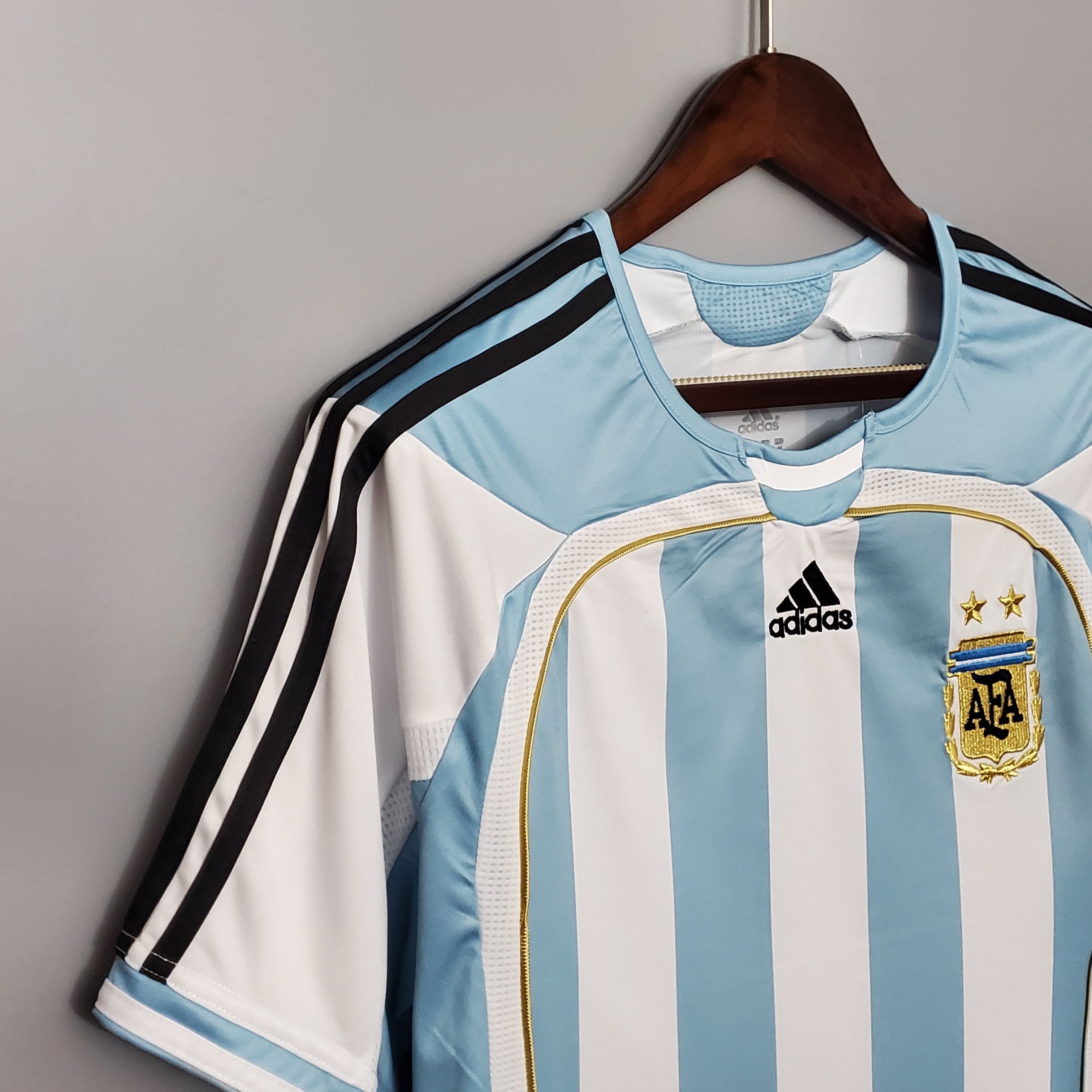 Maglia Casa Argentina Messi Coppa del Mondo 2006
