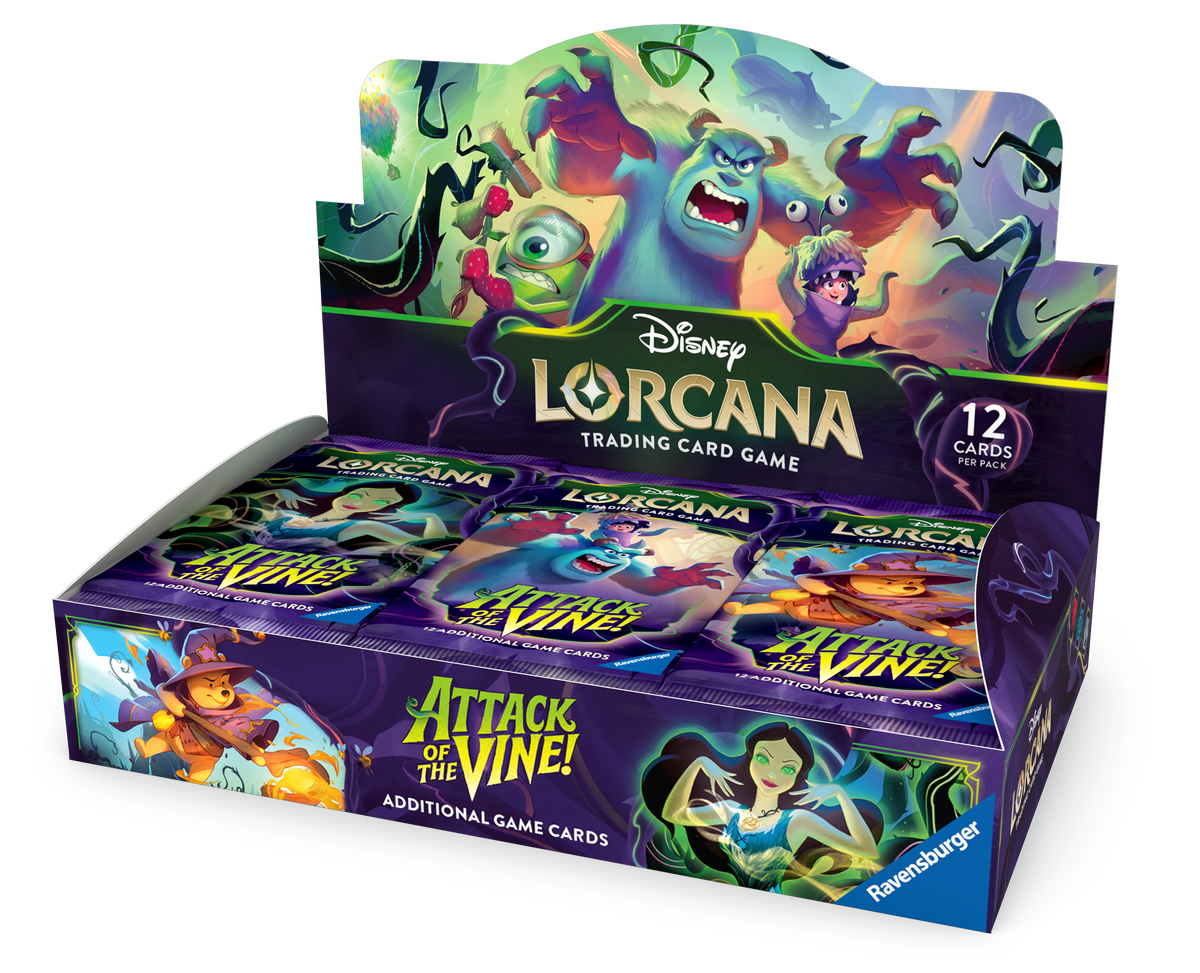 Disney - Lorcana TCG - Attack of the Vine! - Display Case (4x Booster Boxes)