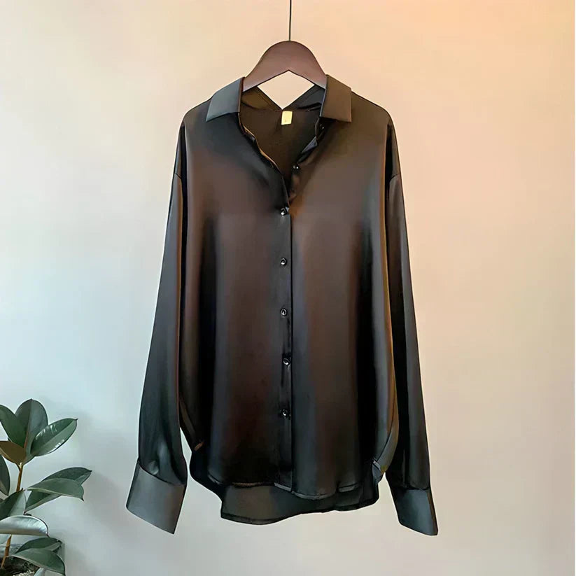Puili | Refined Silk Shirt