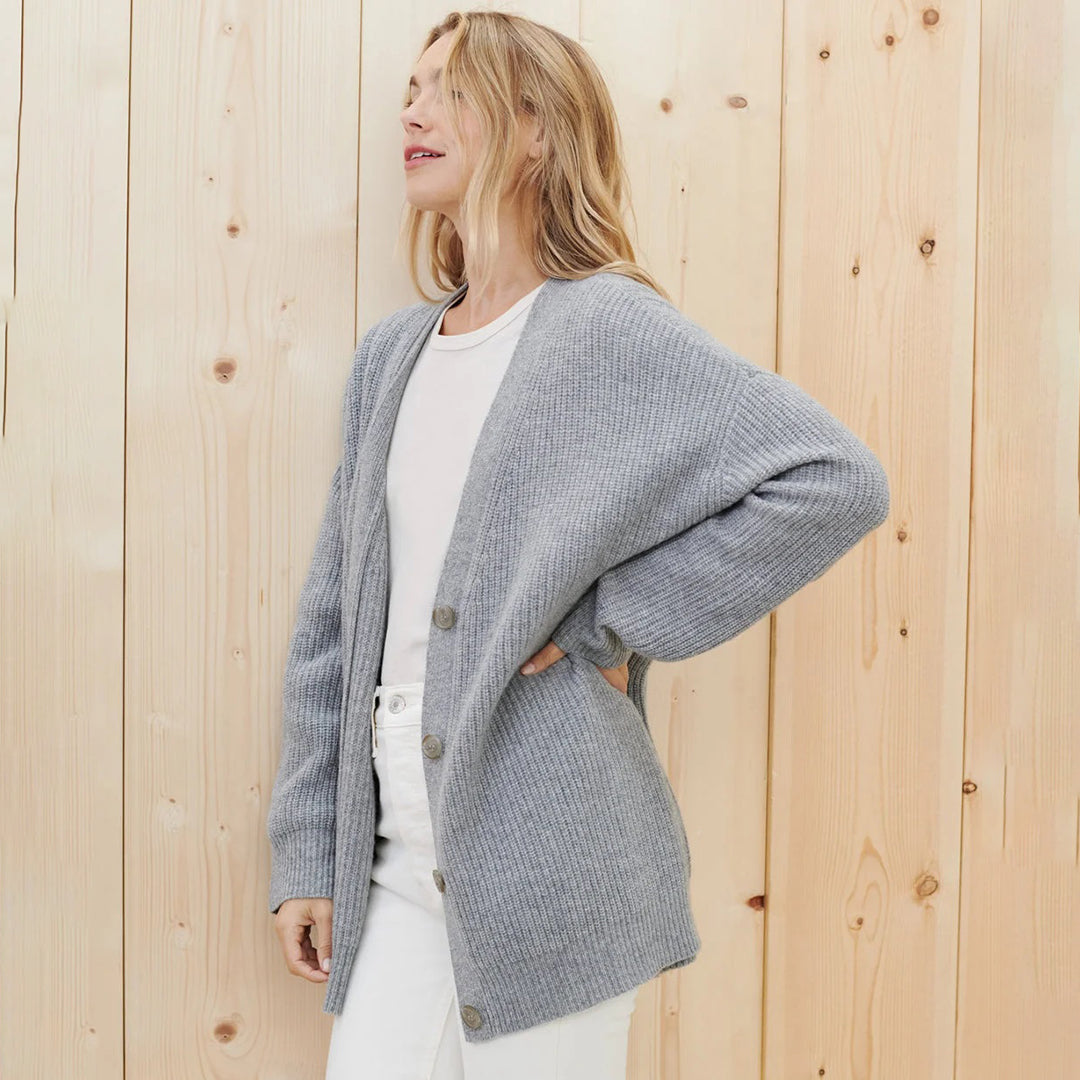 Puili | Oversized Cashmere Cardigan
