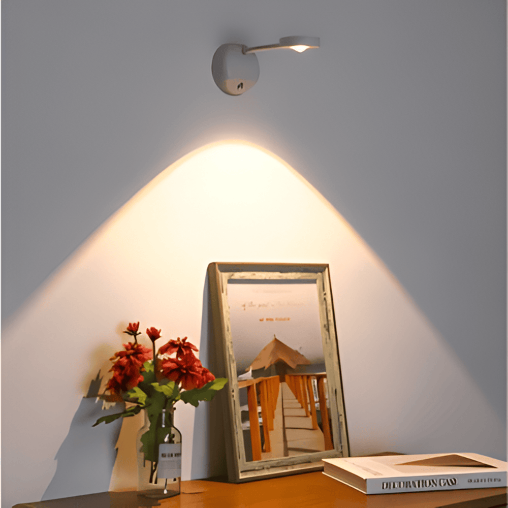 Modern Minimalist Wireless LED Wall Lamp With Motion Sensor 1-Light
