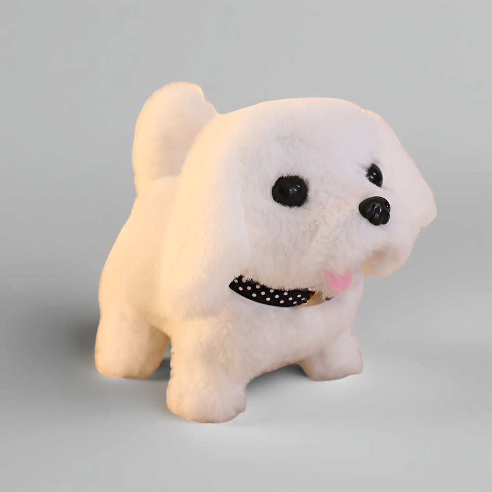 Robotic Puppy Interactive Toy Realistic Plush Companion Kids